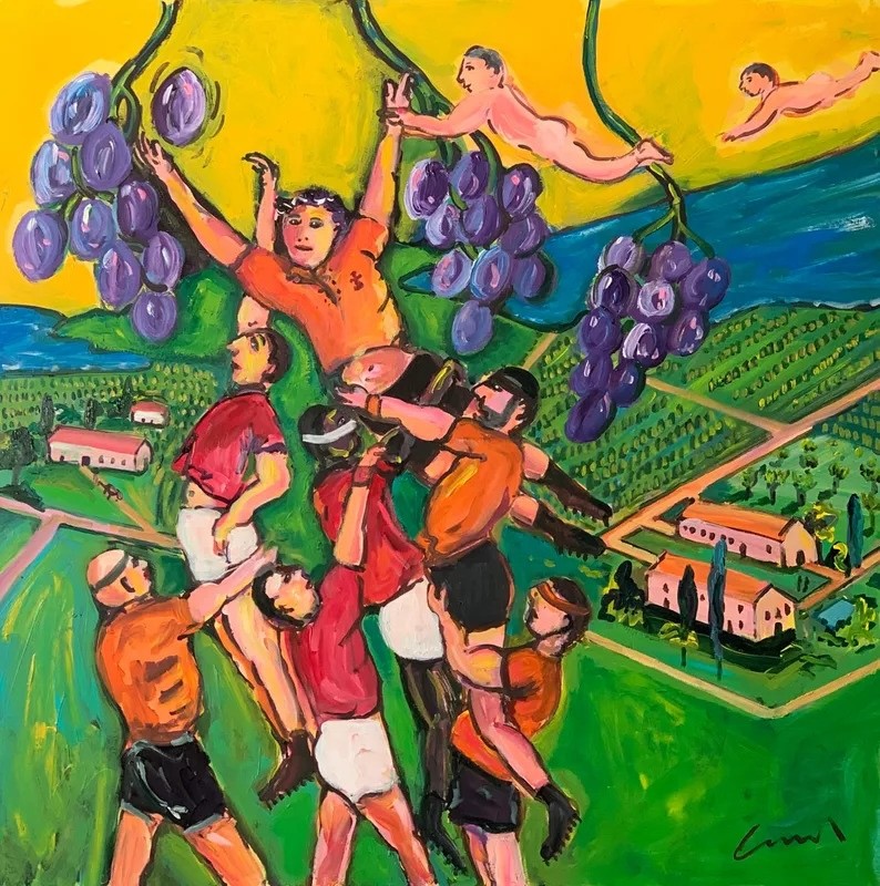 Claude Guénard, La touche aux anges Claude Guénard, La touche aux anges