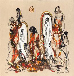 Gemälde, Mirrors of Memory, Harutyun Aghajanyan