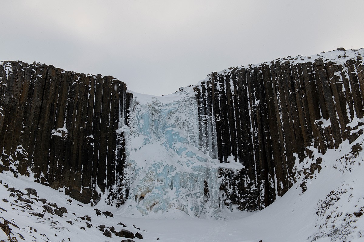 Michel Eisenlohr, Stuðlafoss, canyon Stuðlagil Michel Eisenlohr, Stuðlafoss, canyon Stuðlagil