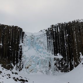 Photography, Stuðlafoss, canyon Stuðlagil, Michel Eisenlohr