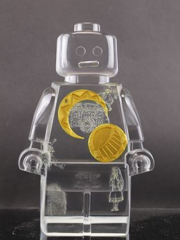 Sculpture, Roboclusion les mystérieuses d'or, Vincent Sabatier