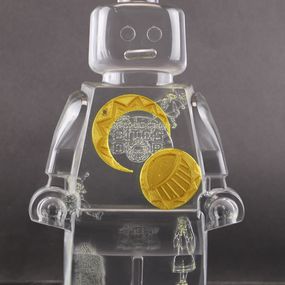 Sculpture, Roboclusion les mystérieuses d'or, Vincent Sabatier