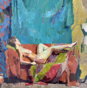 Gemälde, Irène dans l'atelier II, Ben Brotherton