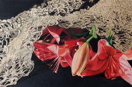 Gemälde, Stumbling Floral Shadows, Ilené Bothma