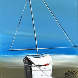 Gemälde, Le voyageur... (Esprit Voile), Olivier Messas