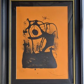 Print, L'Hypnotiseur (orangé), Joan Martí