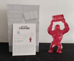 Design, Kong Oil Bubble (Red Edition), Richard Orlinski