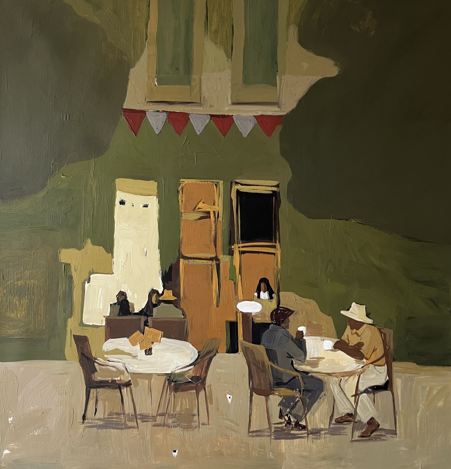 Jacob Burda, Café in the Old Town Jacob Burda, Café in the Old Town