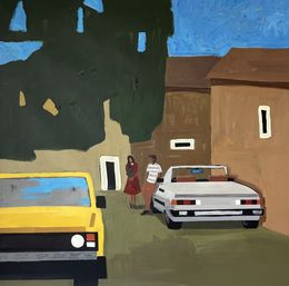Painting, The Date, Jacob Burda