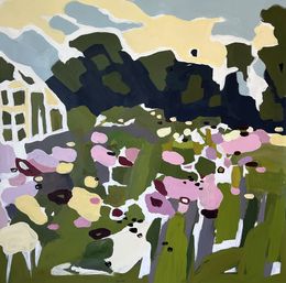 Painting, Garden, Jacob Burda