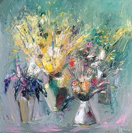 Painting, Garden Abstraction, Vlas Ayvazyan