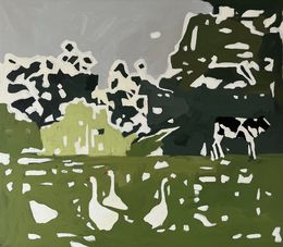 Gemälde, Rural Motif, Jacob Burda