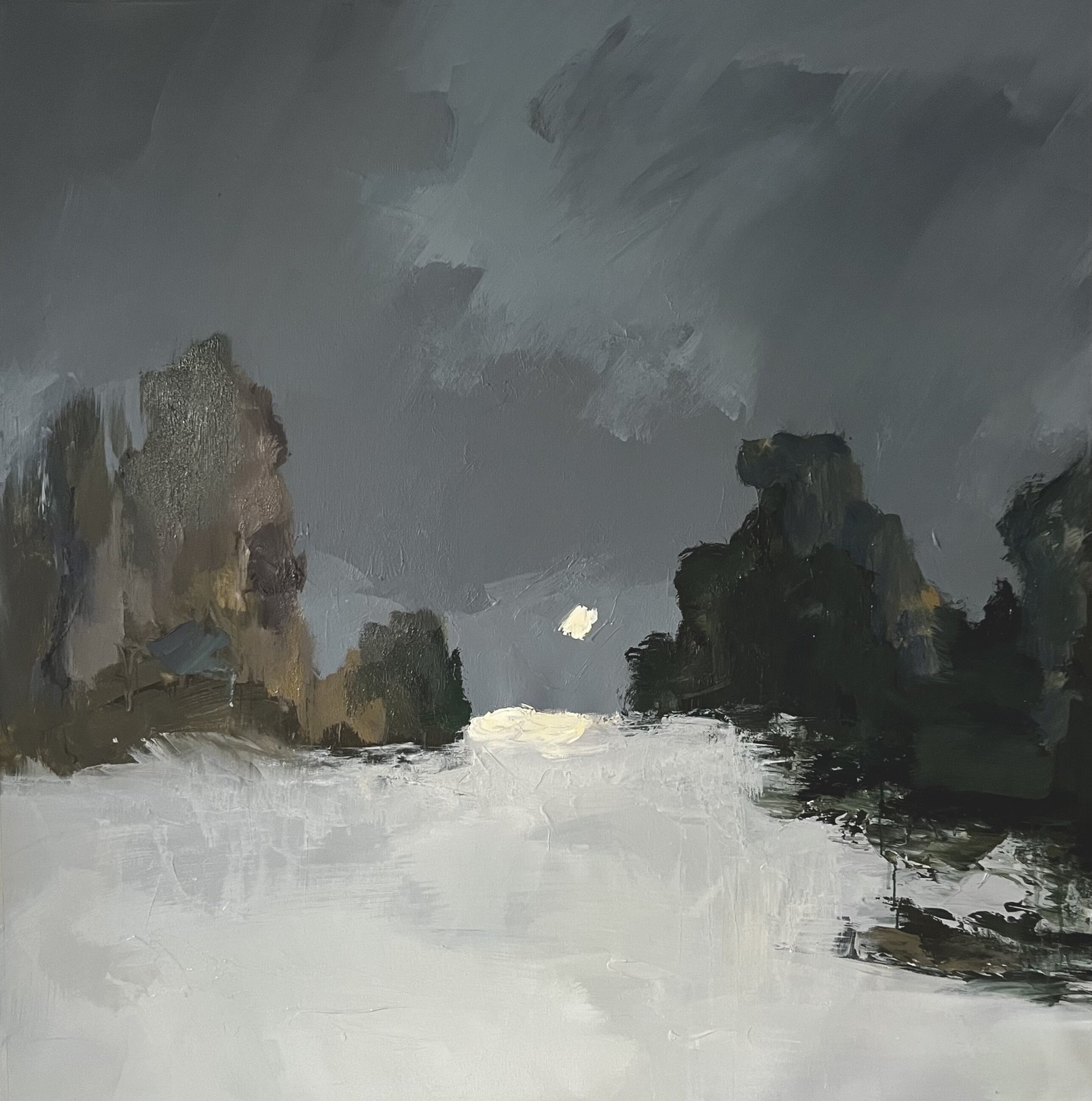 Jacob Burda, Winter Evening Jacob Burda, Winter Evening