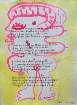 Fine Art Drawings, Venus Poésie page 13, Brigitte Derbigny