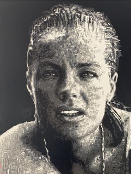 Gemälde, Simmingpool, Karine Wald