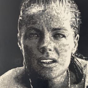 Gemälde, Simmingpool, Karine Wald