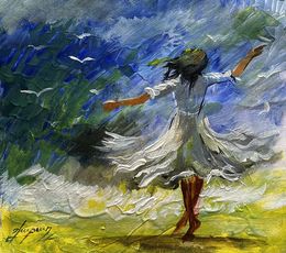 Peinture, Freedom in Flight, Vahe Bagumyan