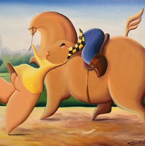 Gemälde, A toi la victoire, Jean-Louis Toutain