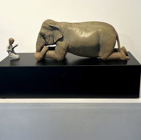 Sculpture, Omaggio a Colbert - Piccolo edition P.S, Stefano Bombardieri