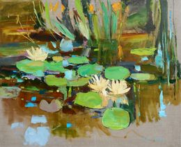 Peinture, Water Lilies, Yehor Dulin