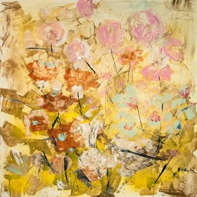 Gemälde, The cotton field, Lea Karvala