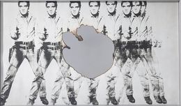 Print, Portrait of a Self Portrait of a Self, as Elvis, Douglas Gordon