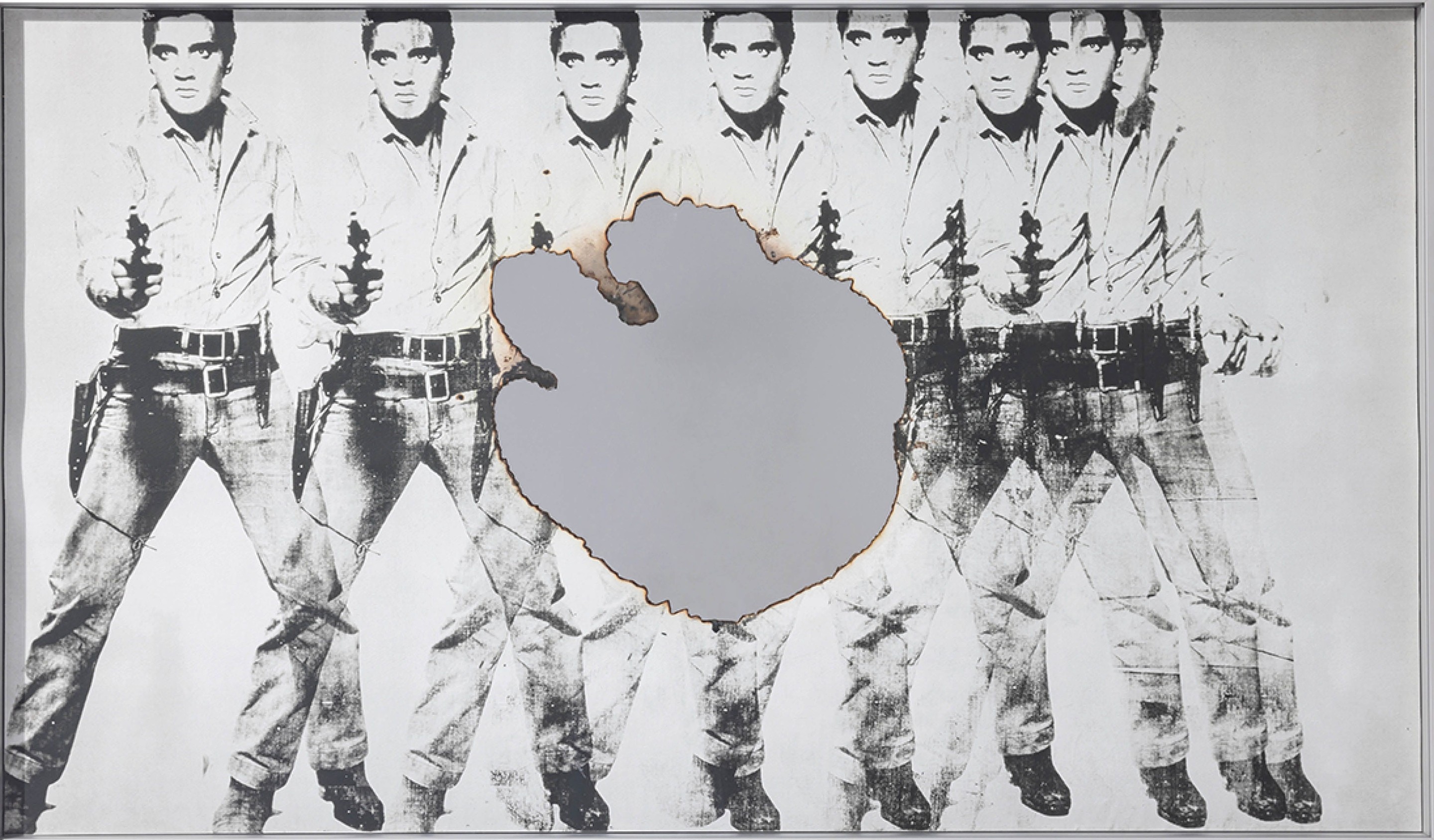 Douglas Gordon, Portrait of a Self Portrait of a Self, as Elvis Douglas Gordon, Portrait of a Self Portrait of a Self, as Elvis