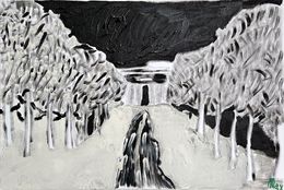 Peinture, Cingoli sotto la neve, Massimiliano Carisdeo
