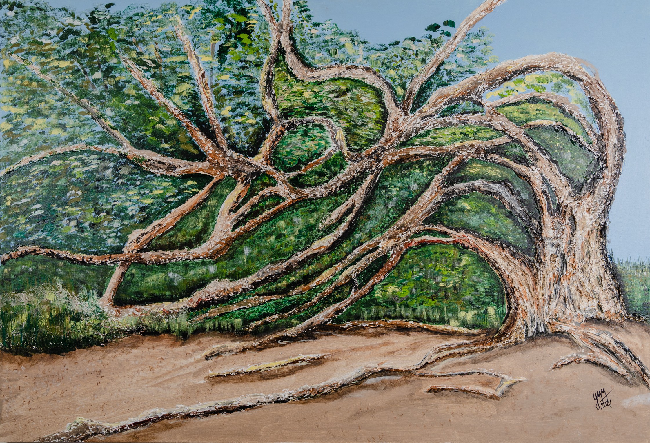 Graciela María Musteikis, Arbol al capricho del viento Graciela María Musteikis, Arbol al capricho del viento