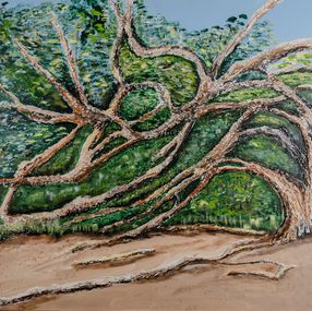 Gemälde, Arbol al capricho del viento, Graciela María Musteikis