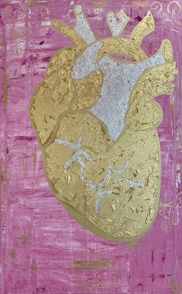 Peinture, Cœur Sage, Eloïse Valli