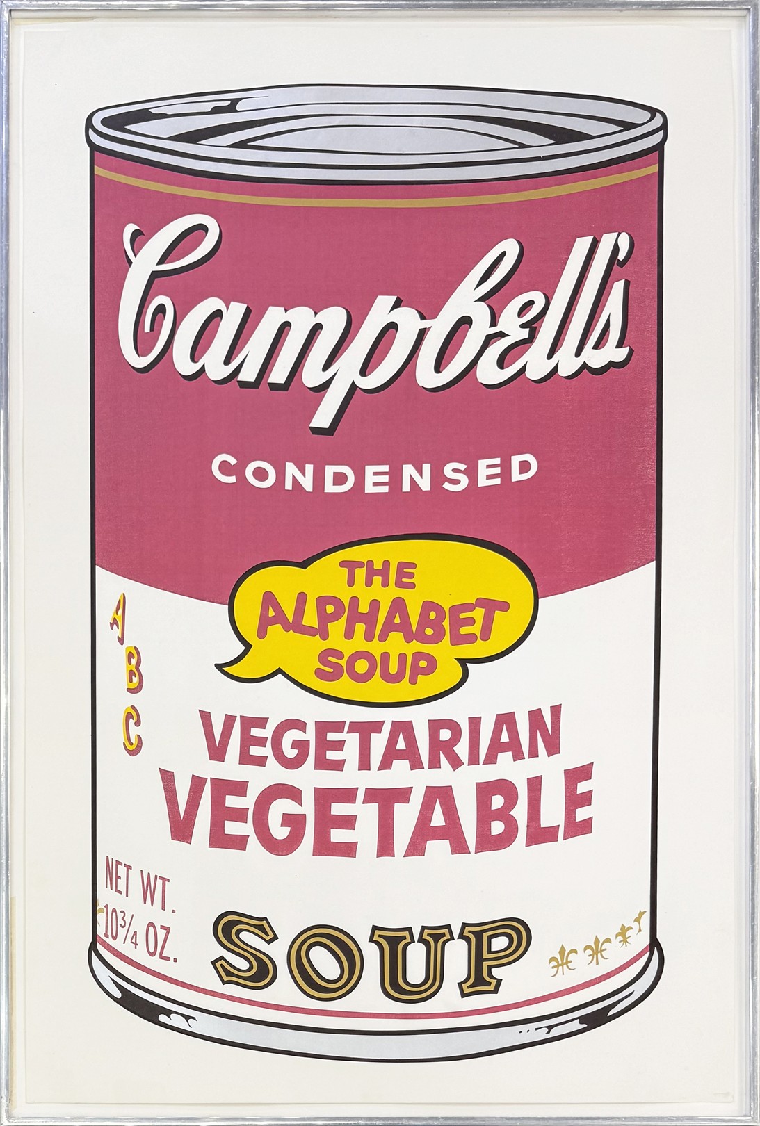 Andy Warhol, Campbell's Soup Cans II: Vegetarian Vegetable FS II.56 Andy Warhol, Campbell's Soup Cans II: Vegetarian Vegetable FS II.56