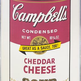Print, Campbell's Soup Cans II: Cheddar Cheese FS II.63, Andy Warhol