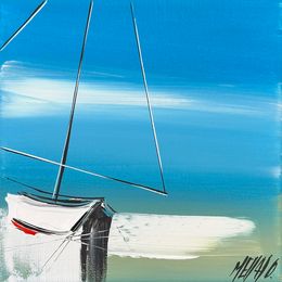 Peinture, Les reflets du ciel et de la mer... (Esprit Voile), Olivier Messas