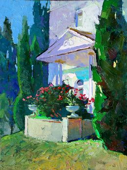 Gemälde, Summer sketch, Egor Shvachunov