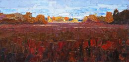 Painting, Autumn day, Egor Shvachunov