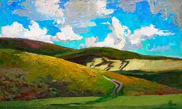 Gemälde, In the mountains, Egor Shvachunov