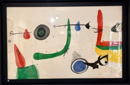 Print, Oiseaux et personnages, Joan Miró