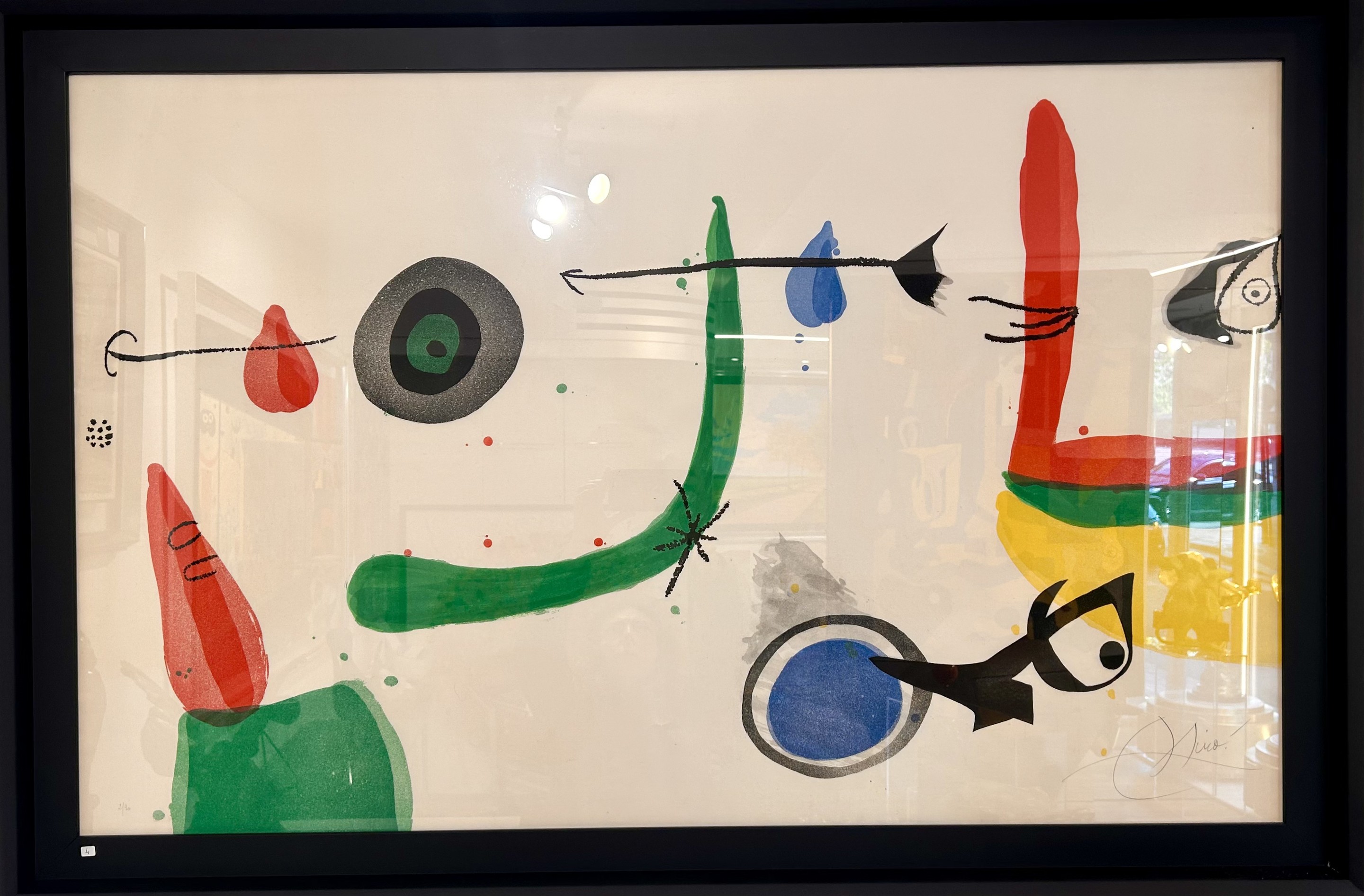 Joan Miró, Oiseaux et personnages Joan Miró, Oiseaux et personnages