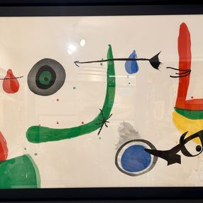Drucke, Oiseaux et personnages, Joan Miró