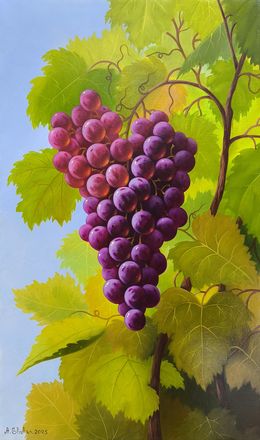 Painting, Sunlit Grapes, Shahen Aleksandryan