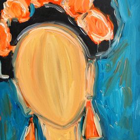 Painting, Frida in Bloom, Natalya Mougenot