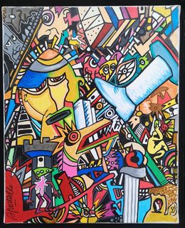 Peinture, La Guerre, Jean-Paul Sportiello