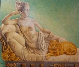 Gemälde, Pose en confronto, Clara Golinelli