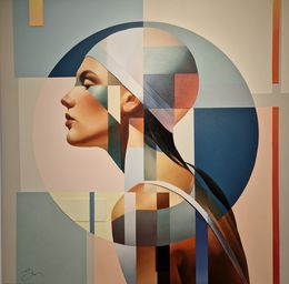 Peinture, La baigneuse, Damien Bassez
