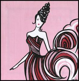 Painting, Mlle Danse, Cacou