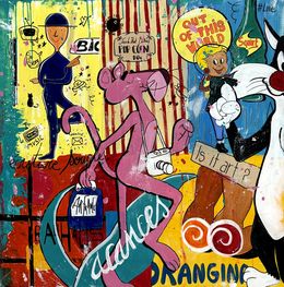 Painting, Mister F, Cacou