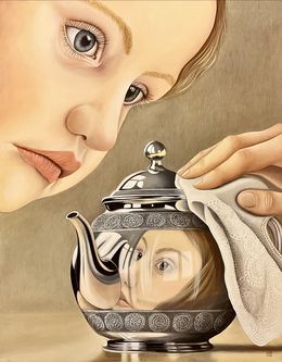 Peinture, Silver Soul, Olga Marciano