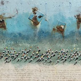 Peinture, Exodus V, Alberto Letamendi