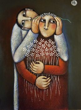 Painting, Guardian of the Heart, Liana Asatryan